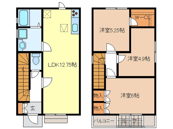 demeureの物件間取画像